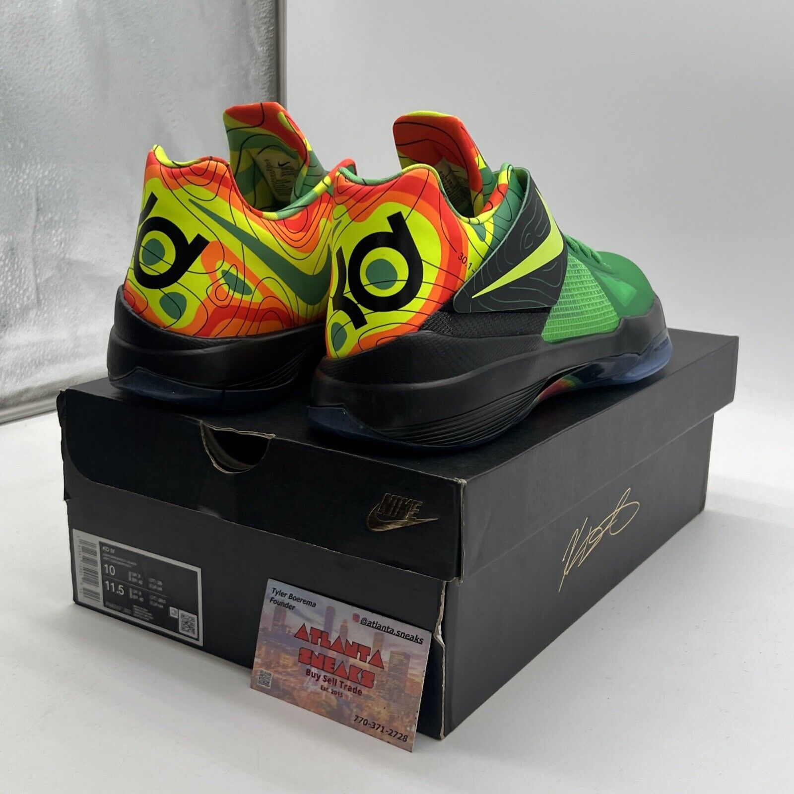 Size 10 - Nike Zoom KD 4 2024 Weatherman (FN6247-300)