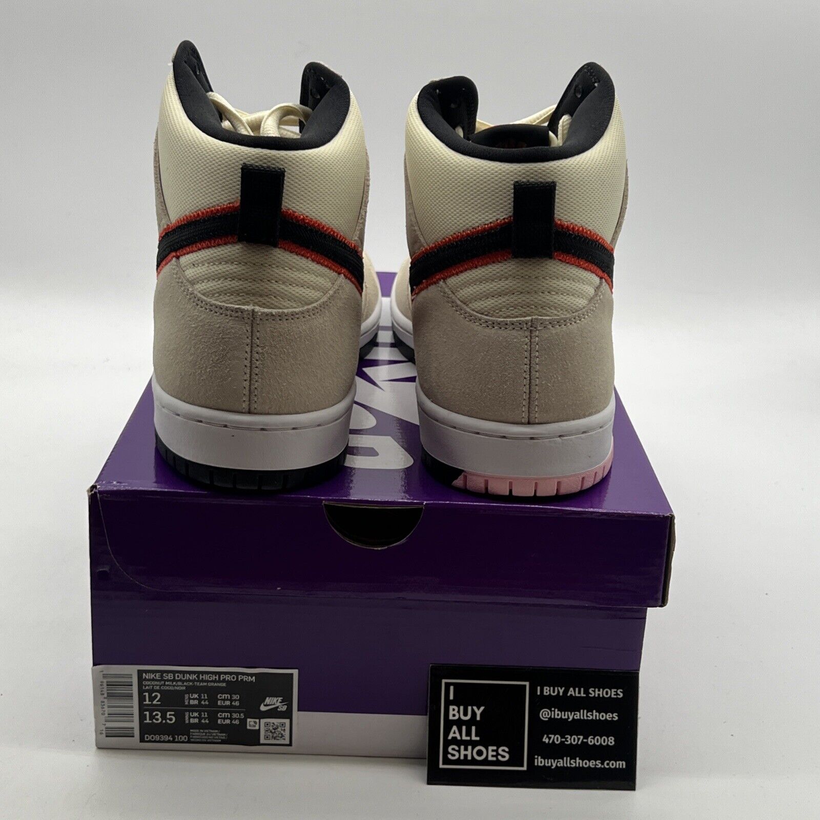 Size 12 - Nike Dunk SB High San Francisco Giants (DO9394-100)