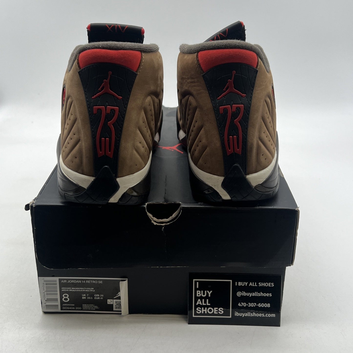 Size 8 - Air Jordan 14 Retro Winterized (DO9406-200)