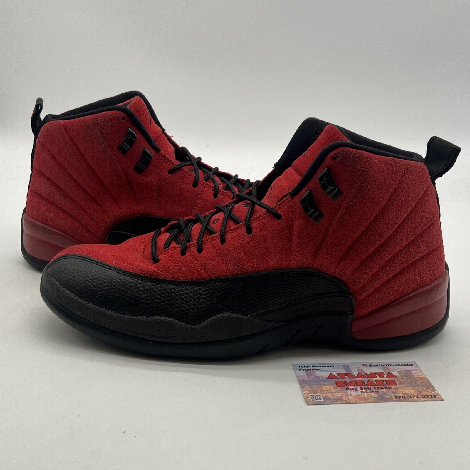 Size 11.5 - Air Jordan 12 Retro Reverse Flu Game 2020 (CT8012-602)