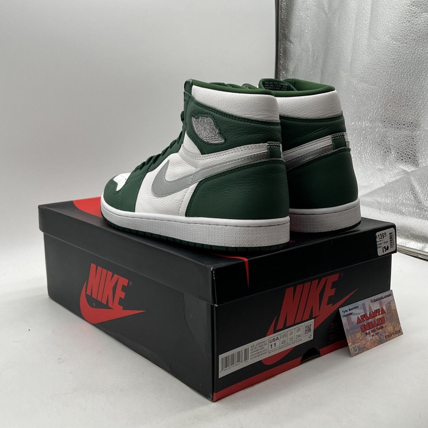 Size 11 - Jordan 1 Retro OG High Gorge Green (DZ5485-303)