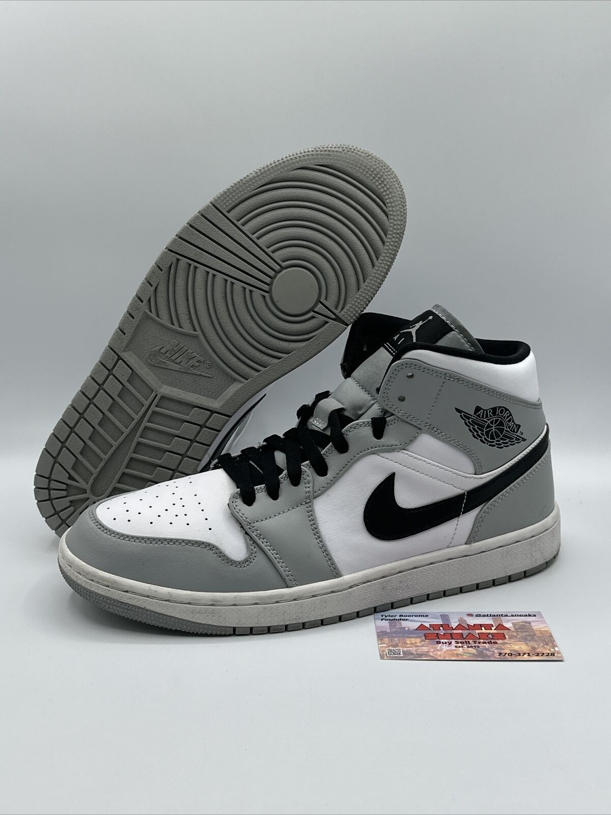 Size 9.5 - Jordan 1 Mid Gray 2020