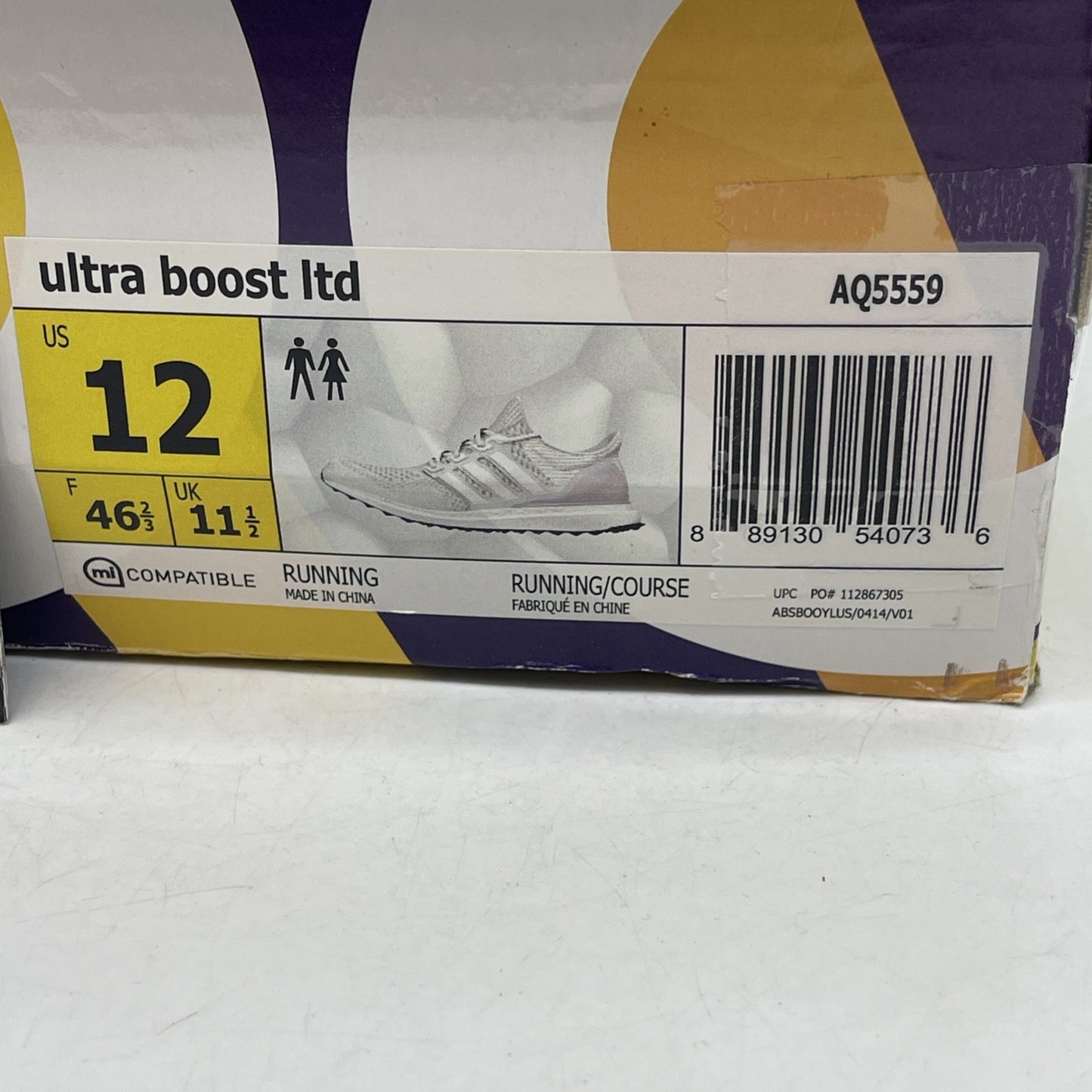 Size 12 - Adidas UltraBoost 1.0 Limited Cream (AQ5559)