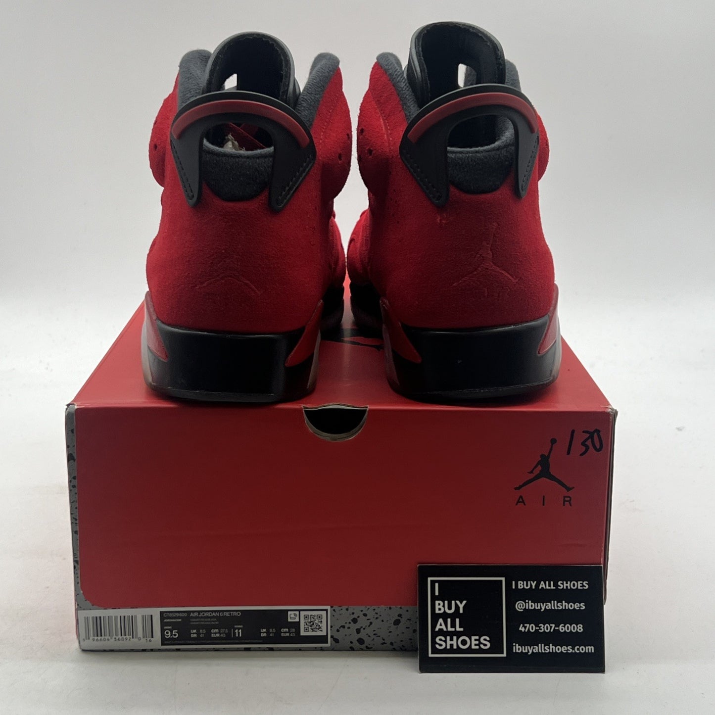Size 9.5 - Air Jordan 6 Retro Toro Bravo (CT8529-600)