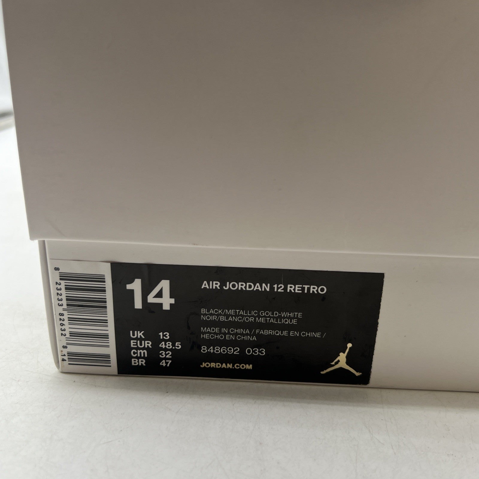 Size 14 - Air Jordan 12 Retro Wings (848692-033)