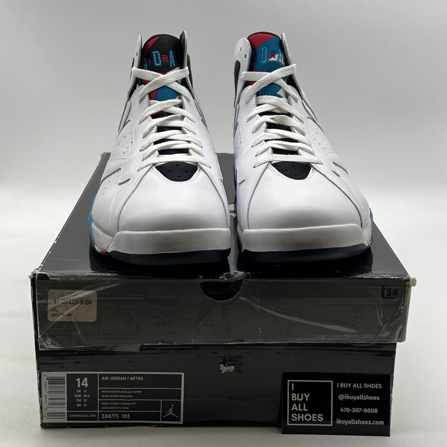 Size 14 - Air Jordan 7 Retro Orion (304775-105)