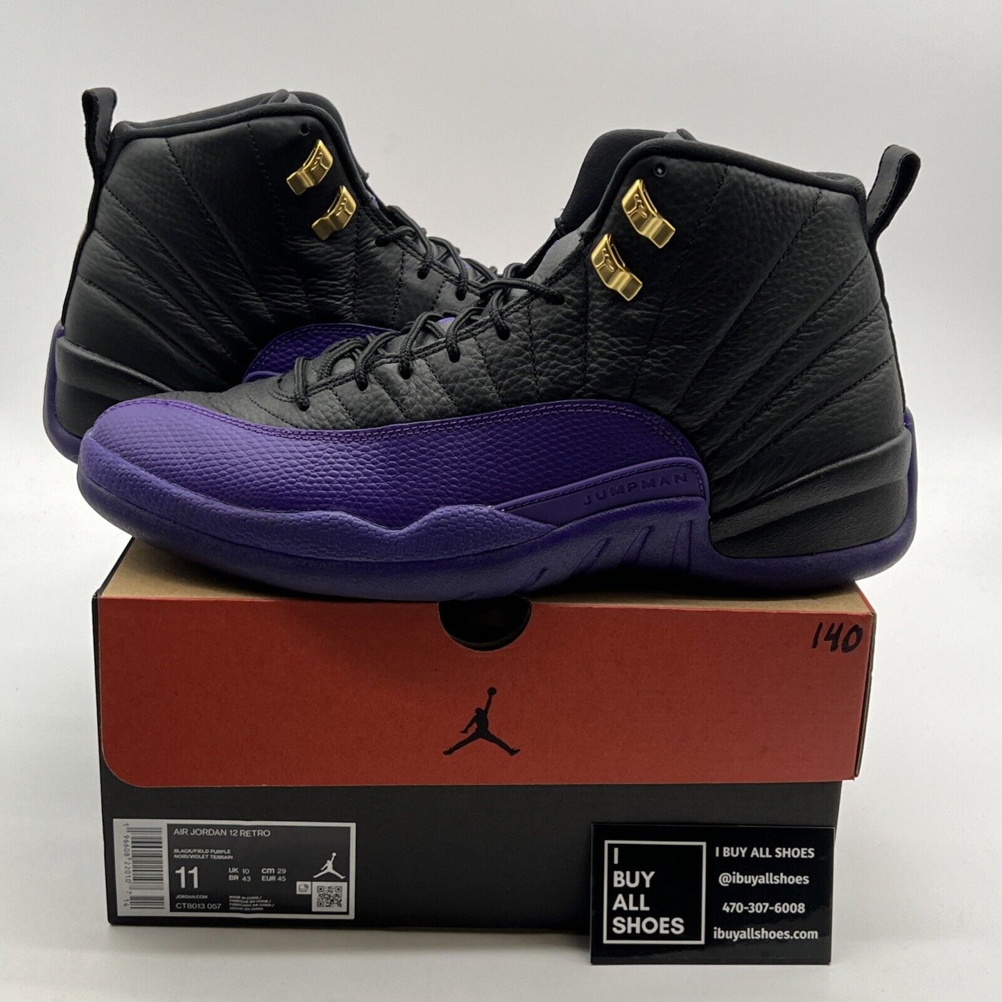 Size 11 - Air Jordan 12 Field Purple (CT8013-057)