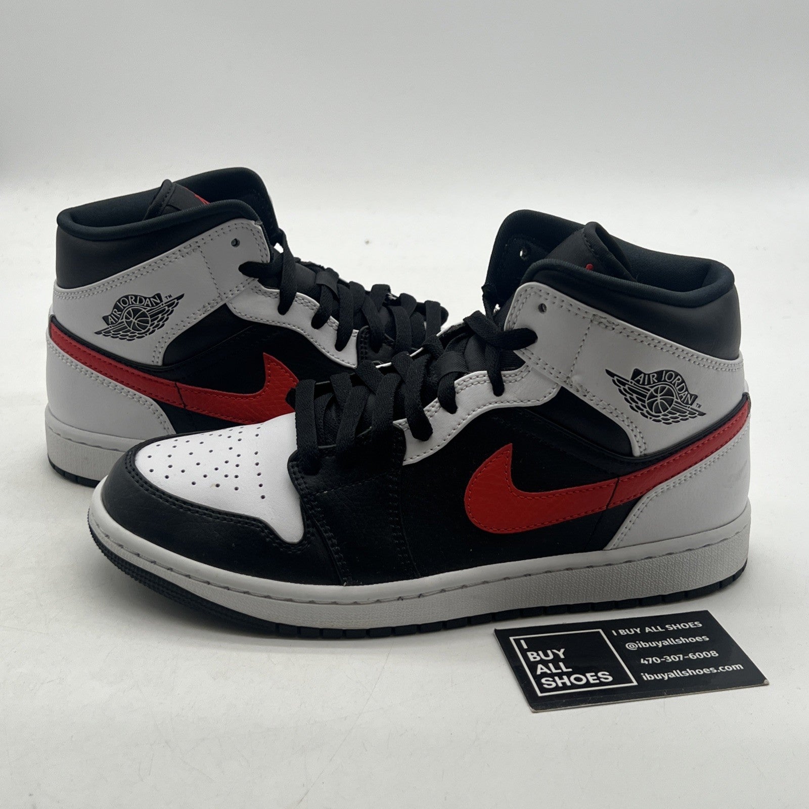 Size 8 - Air Jordan 1 Mid Chile Red (554724-075)