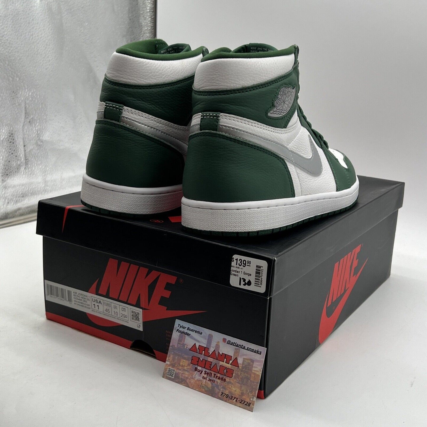 Size 11 - Jordan 1 Retro OG High Gorge Green (DZ5485-303)