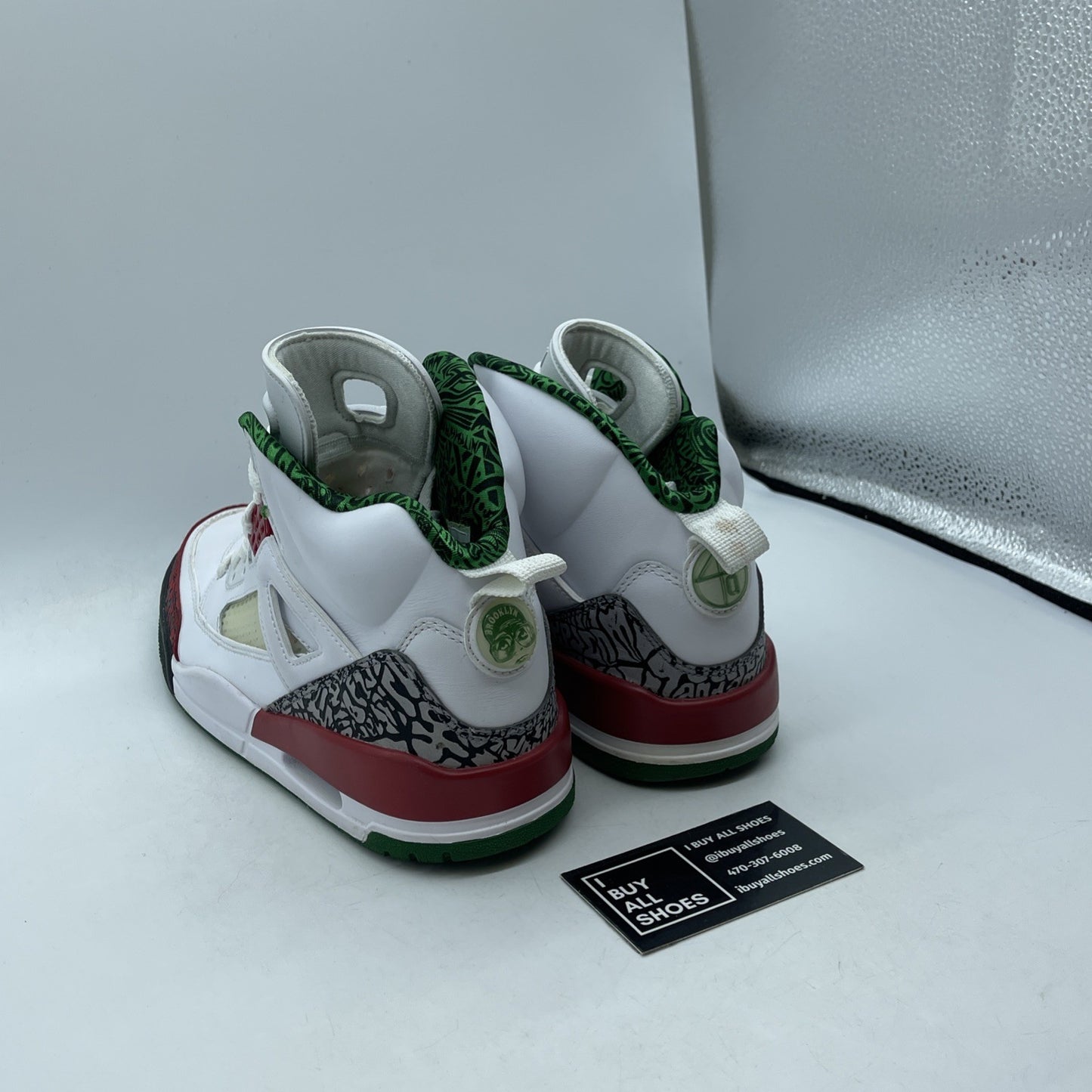 Size 8.5 - Jordan Spizike 2014 OG White Great Suede Leather (315371-125)