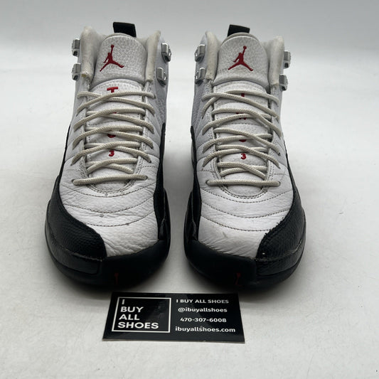 Size 6.5Y - Air Jordan 12 Retro Taxi Flip (153265-162)