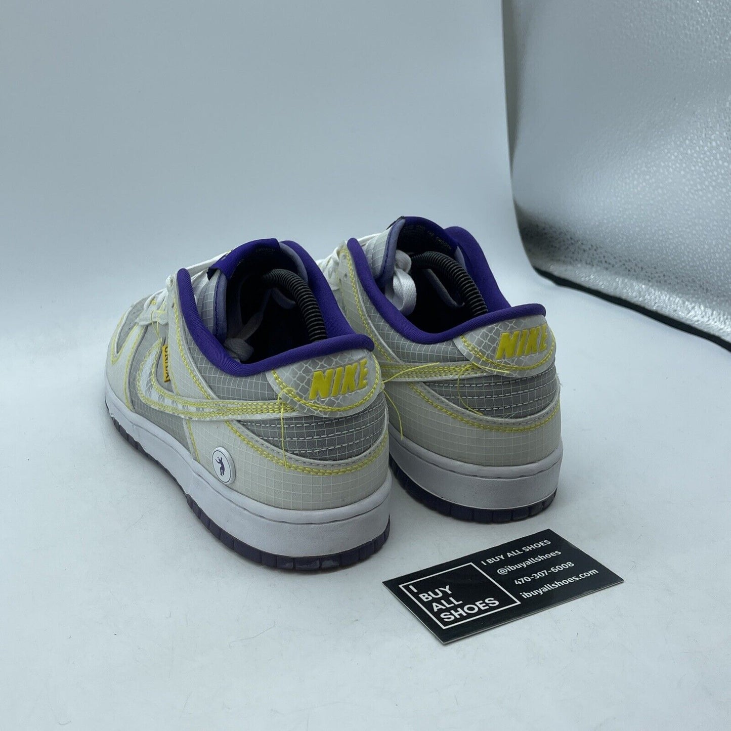 Size 9 - Nike Union LA x Dunk Low Passport Pack Court Purple (DJ9649-500)