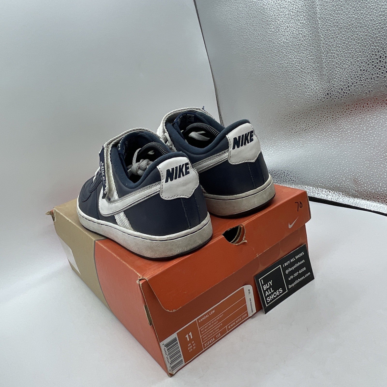 Size 11 - Nike Vandal Low Rens (312456-141)