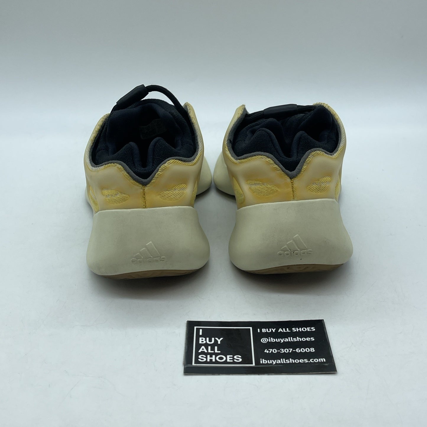 Size 6.5 - adidas Yeezy 700 V3 Mono Safflower Yellow Black Suede (HP5425)