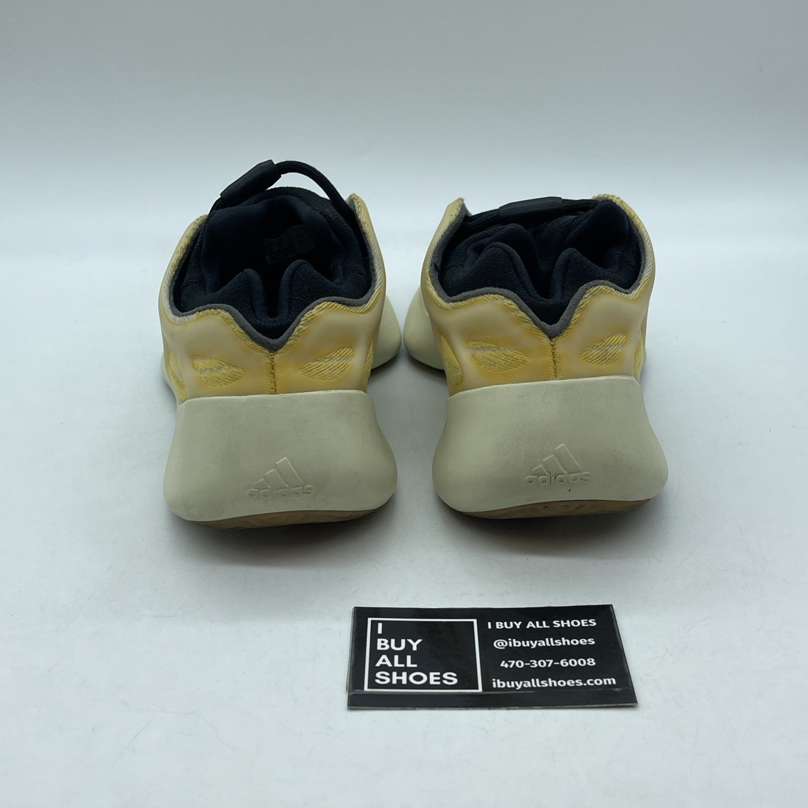 Size 6.5 - adidas Yeezy 700 V3 Mono Safflower Yellow Black Suede (HP5425)