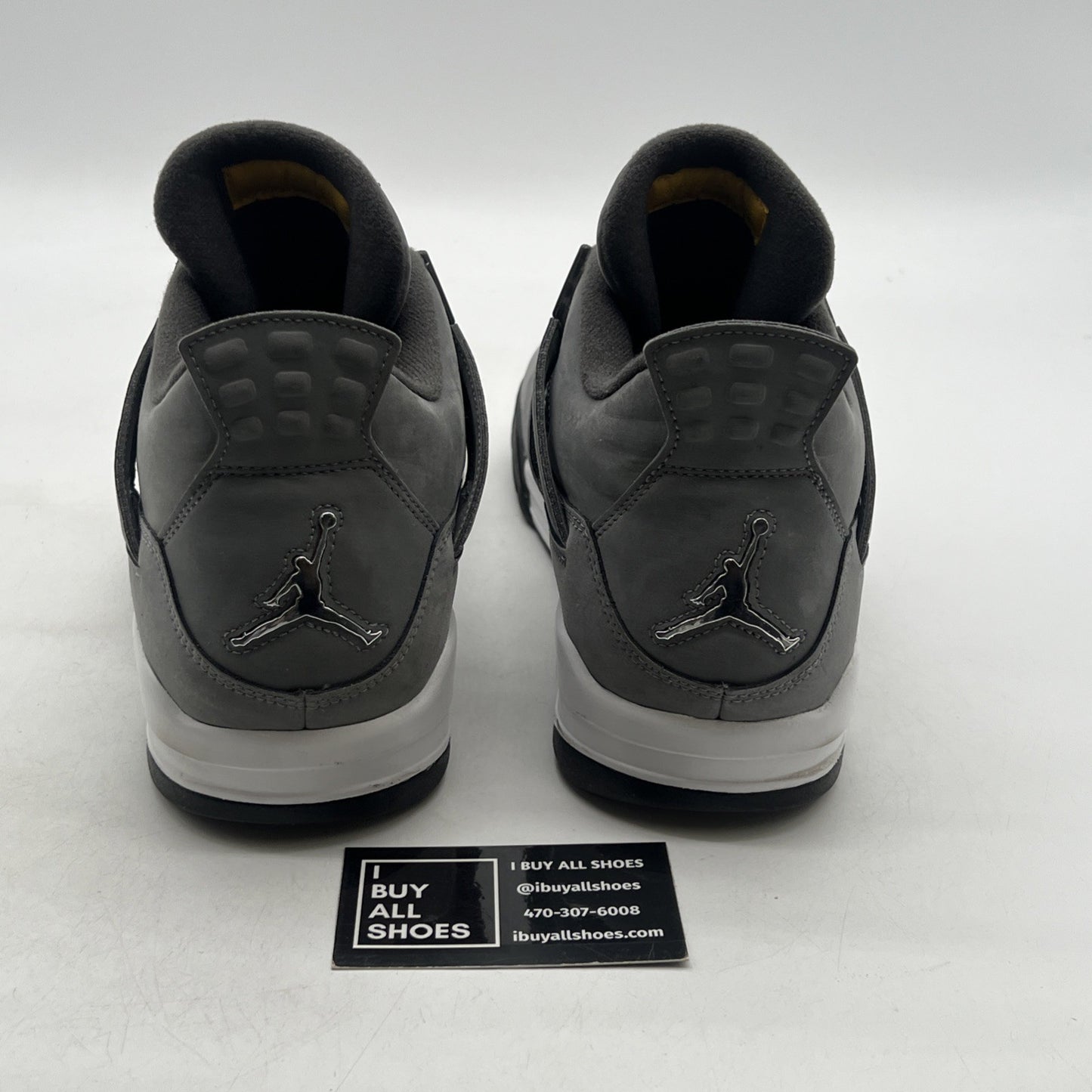 Size 13 - Air Jordan 4 Retro Low Cool Grey (308497-007)