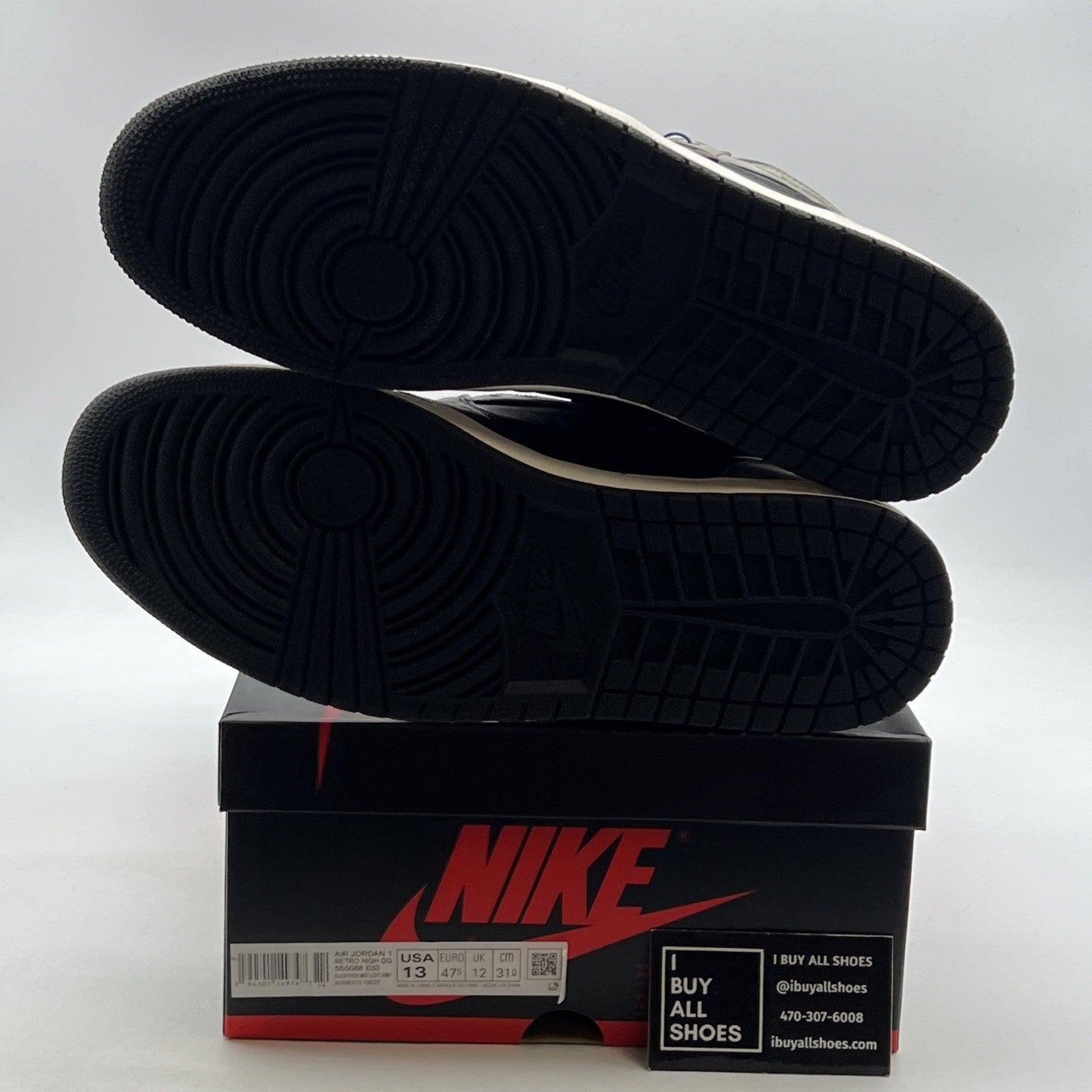 Size 13 - Air Jordan 1 Retro OG High Patina (555088-033)