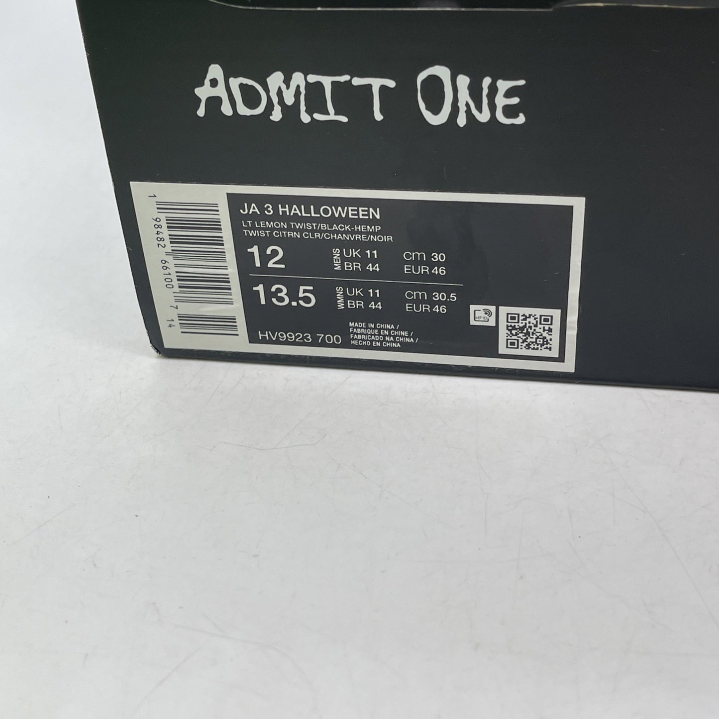 Size 12 - Nike Ja 3 Zombie (HV9923-700)