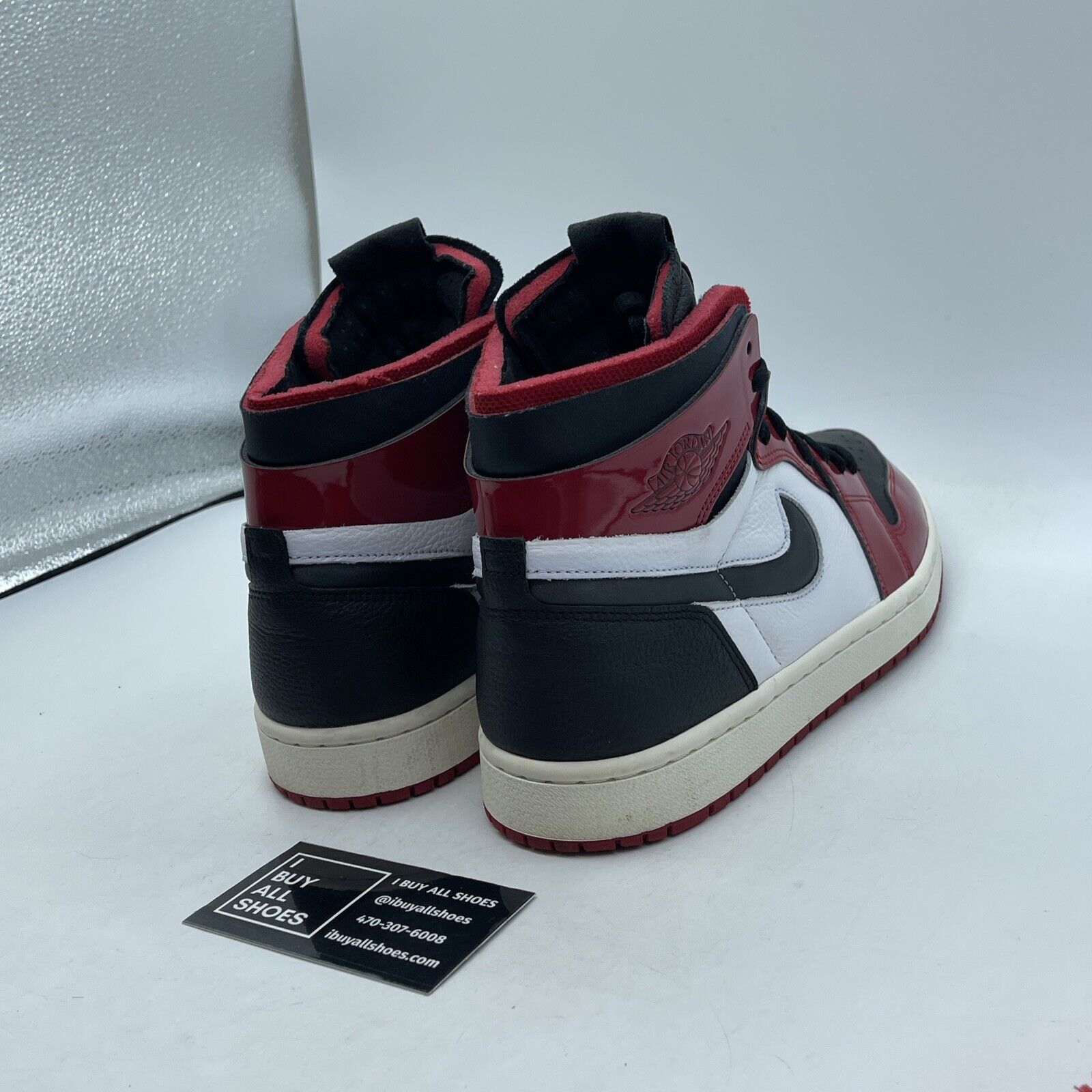 Size 9W - Air Jordan 1 Zoom Comfort High Chicago Bulls Leather (CT0979-610)