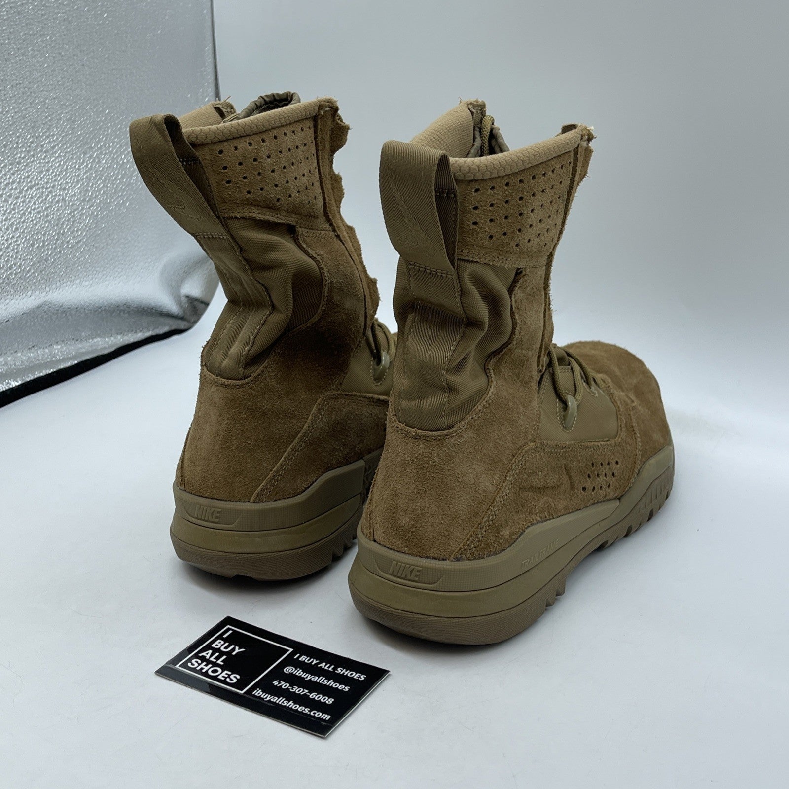 Size 8.5 - Nike SFB Field 2 8 Inch Leather Coyote Brown Suede (AQ1202-900)