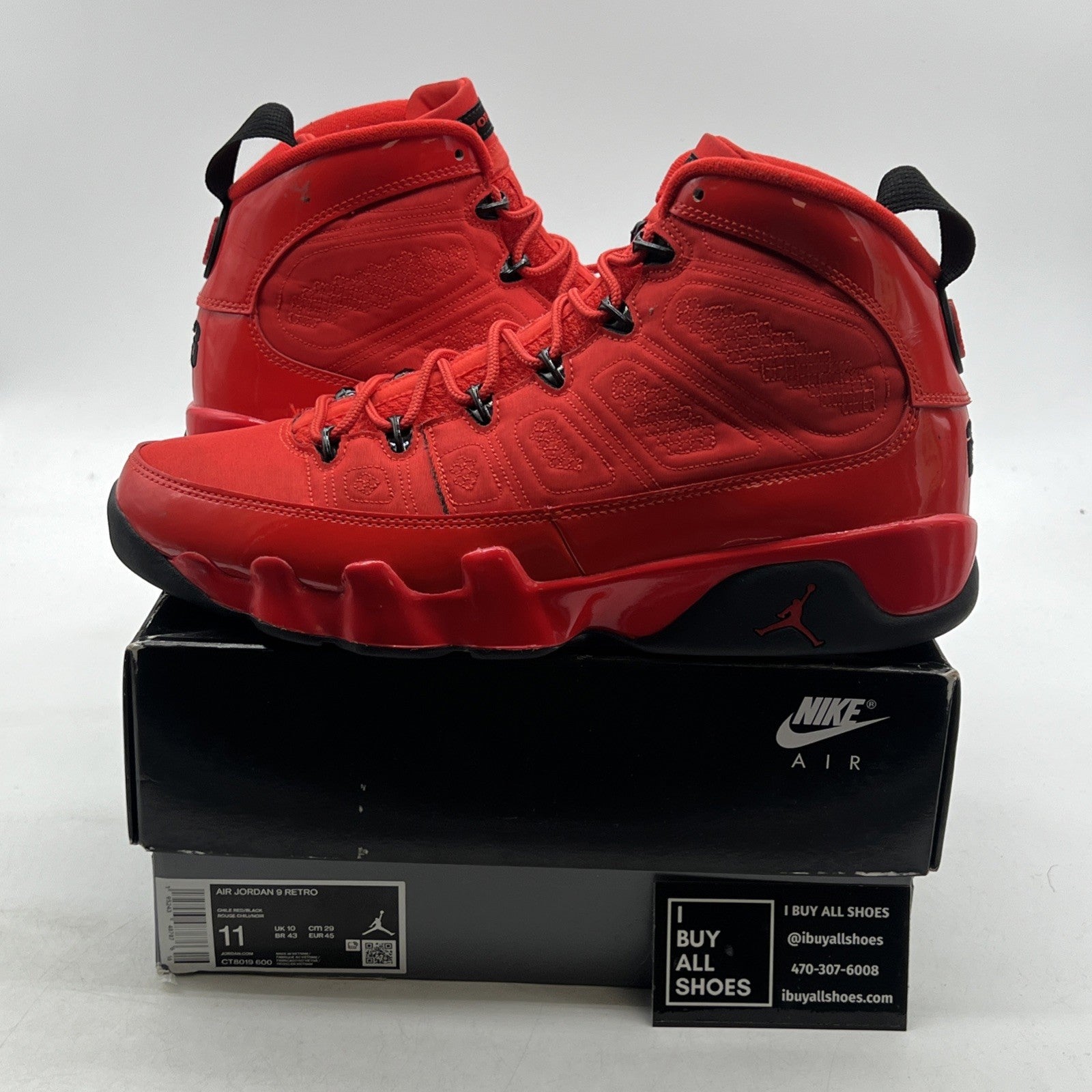 Size 11 - Air Jordan 9 Chile Red (CT8019-600)