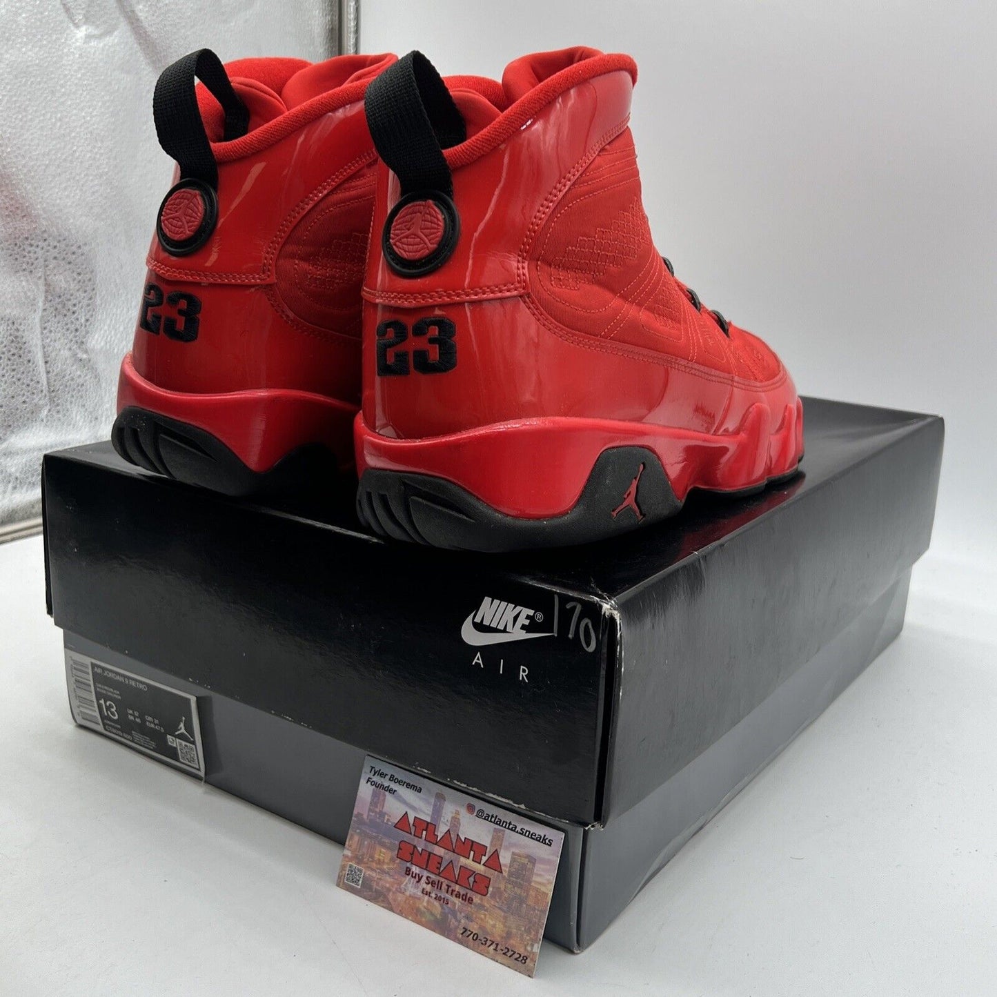 Size 13 - Jordan 9 Chile Red Black (CT8019-600)