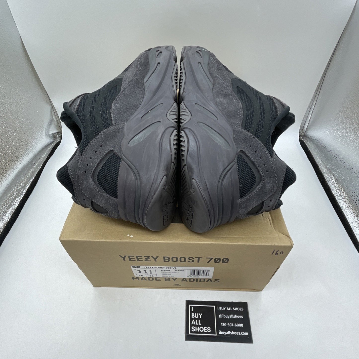 Size 11.5 - adidas Yeezy Boost 700 V2 Vanta (FU6684)