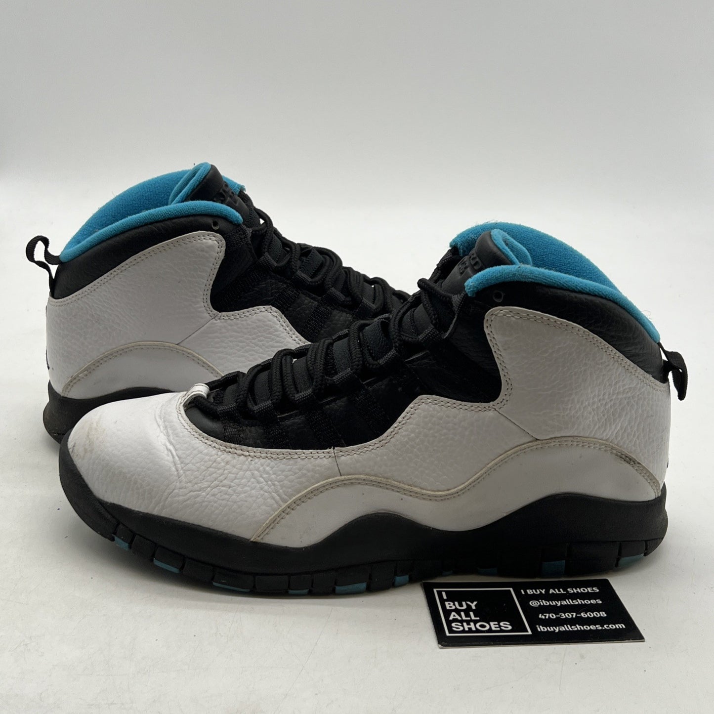 Size 10.5 - Air Jordan 10 Retro 2014 Powder Blue (310805-106)