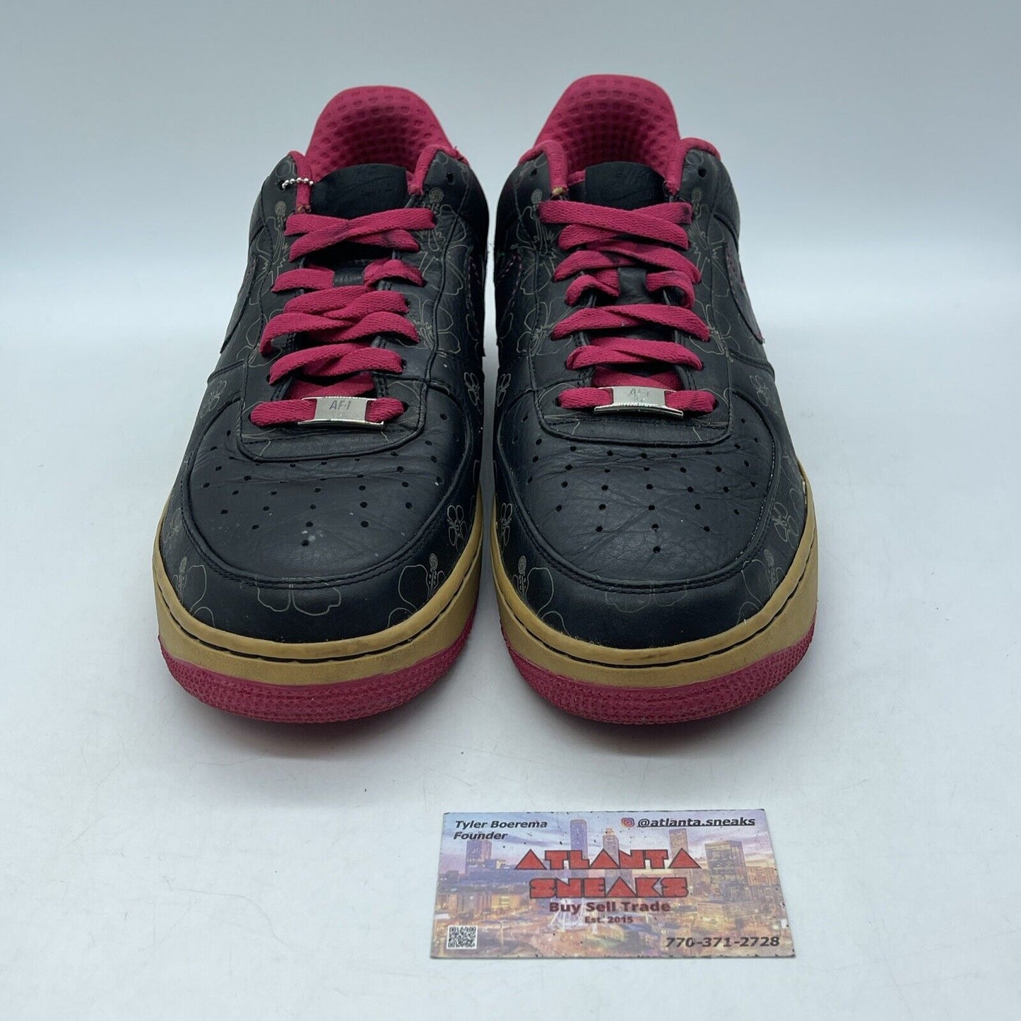 Size 11.5 - Nike Air Force 1 Premium 07 Black