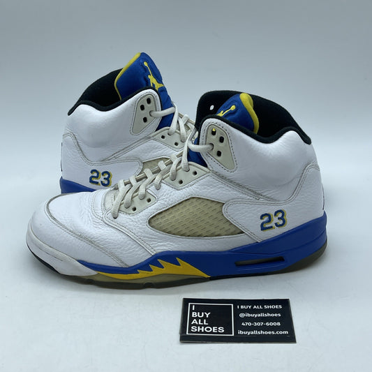 Size 8 - Air Jordan 5 Retro 2013 Laney (136027-189)