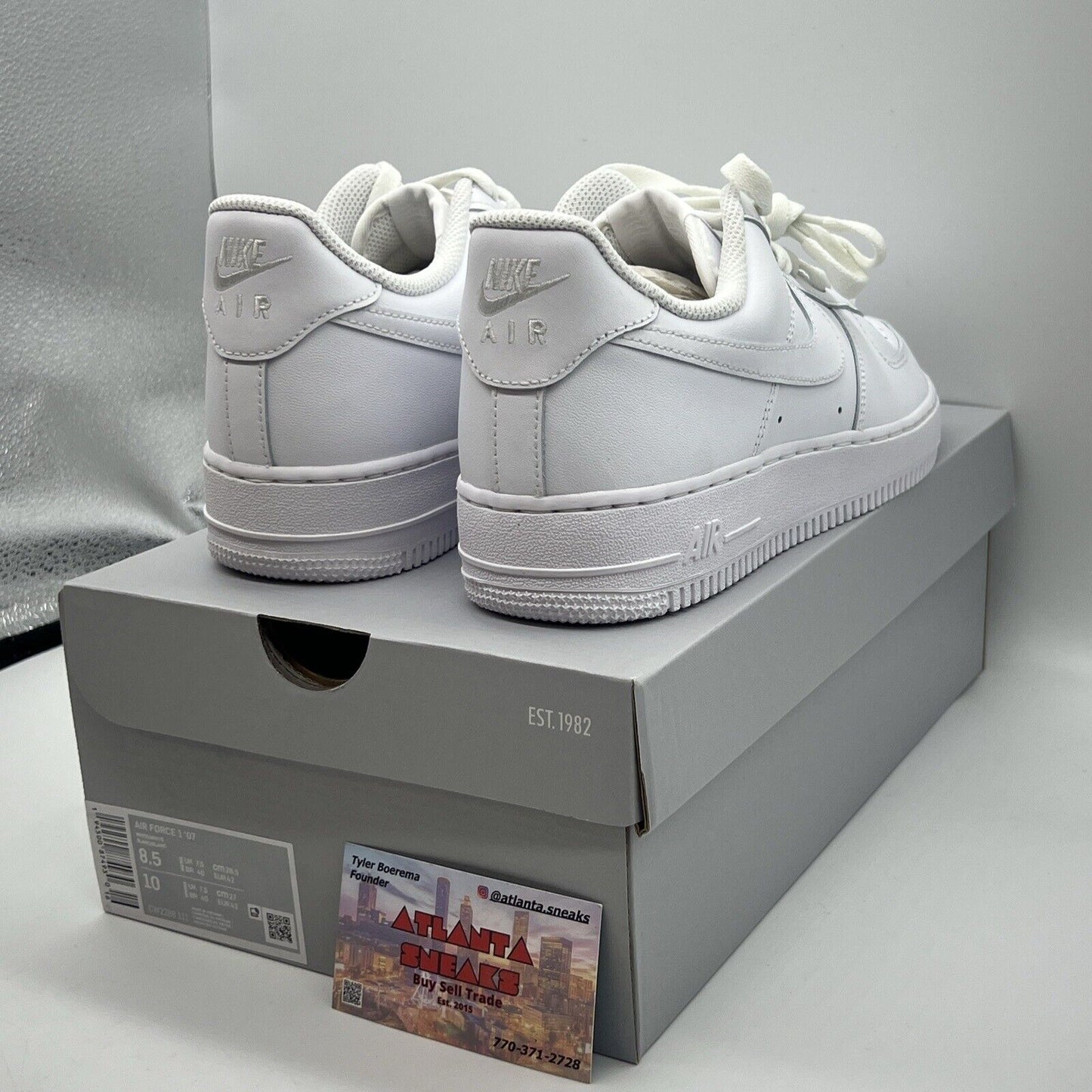 Nike Air Force 1 White Men's Shoe