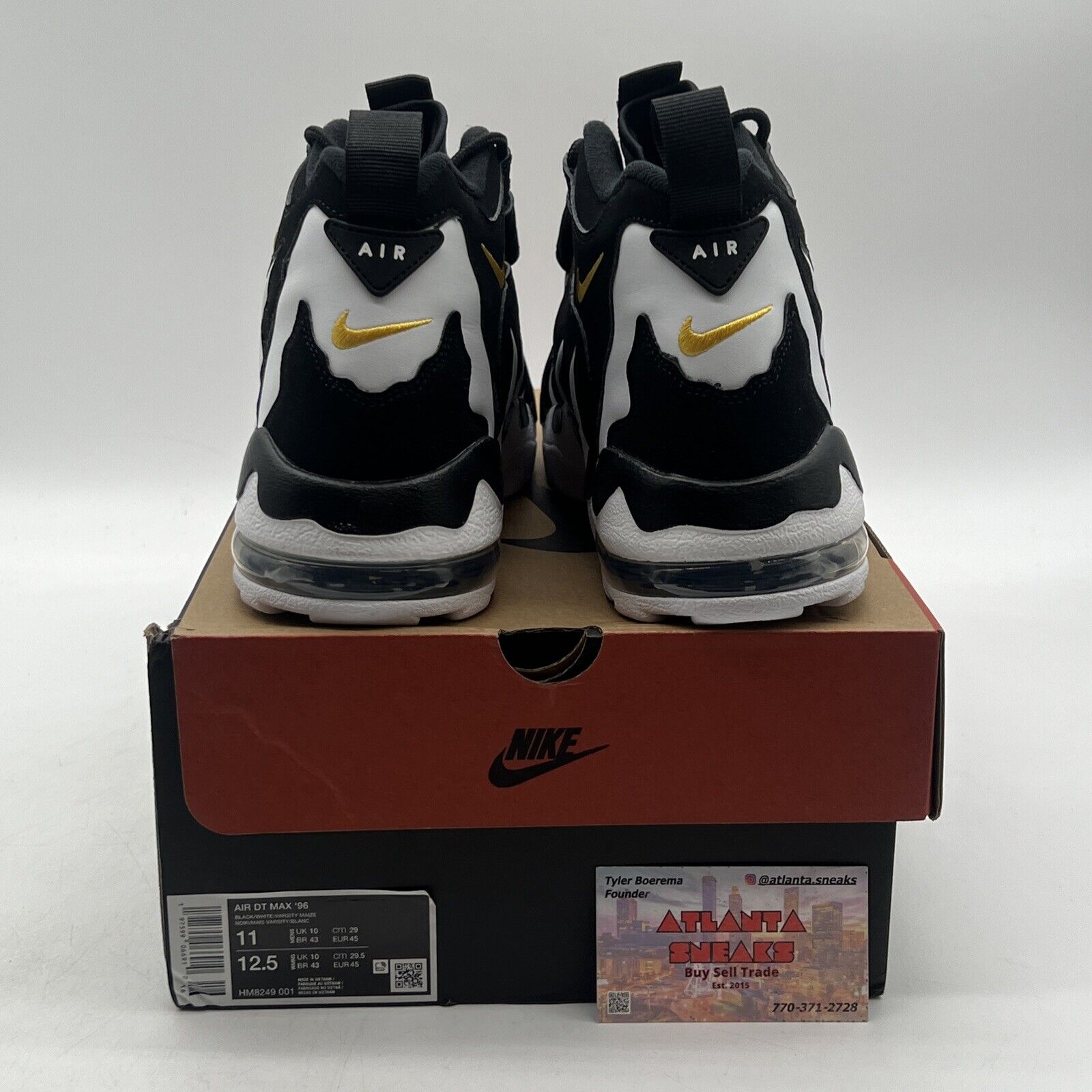 Size 11 - Nike Air DT Max ’96 2024 Black White Suede (HM8249-001)