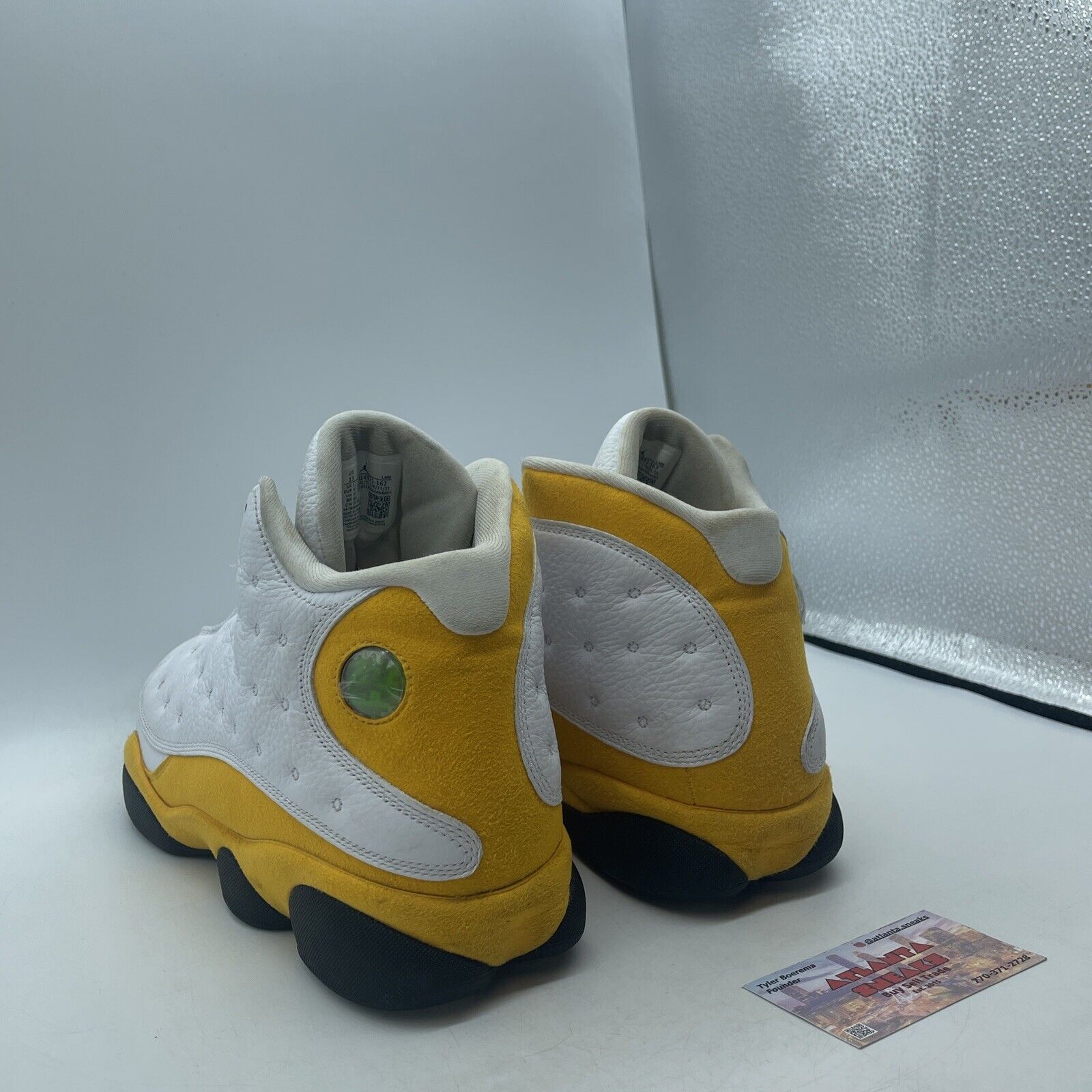 Size 13 - Jordan 13 Del Sol 2022 Yellow White (414571-167)