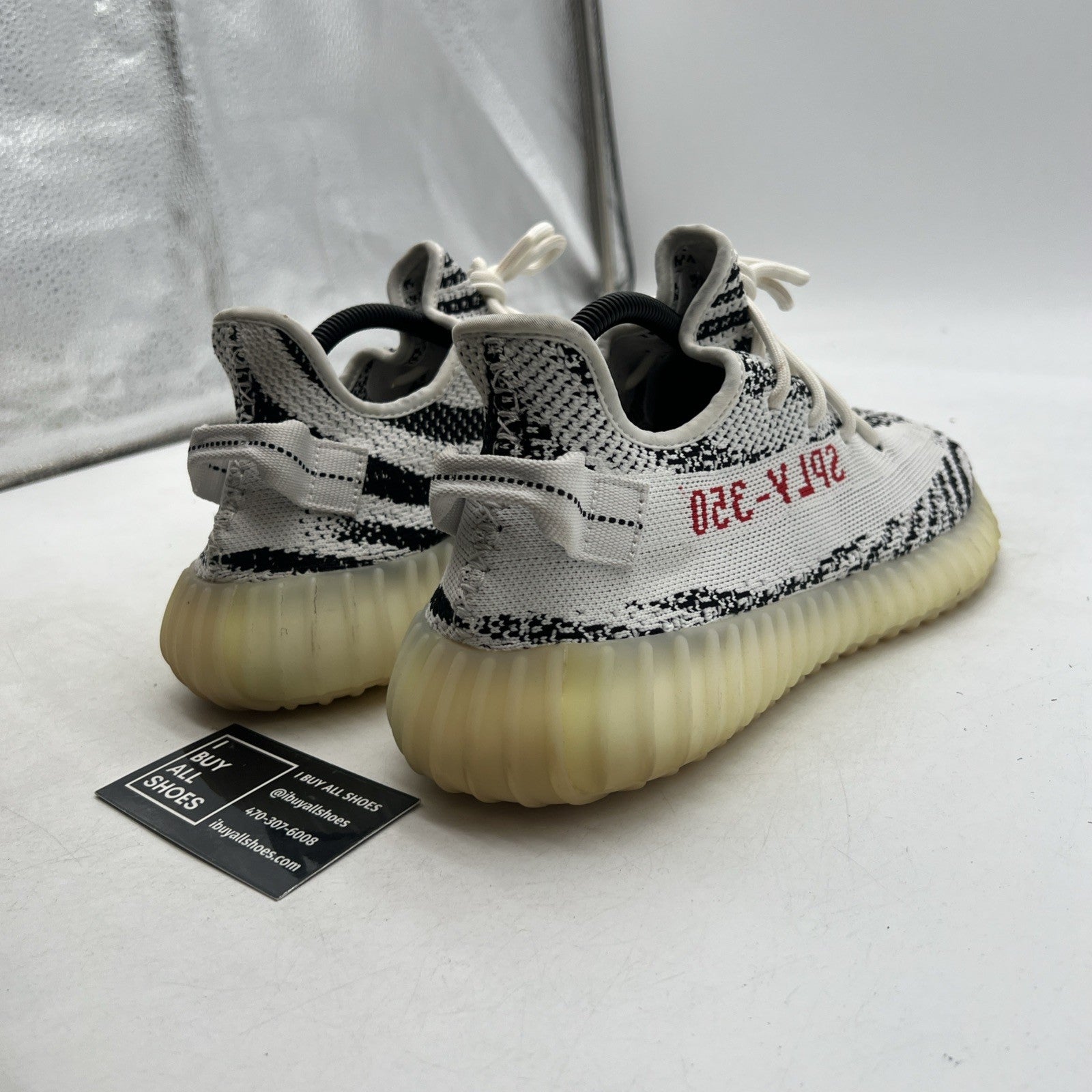 Size 9.5 - adidas Yeezy Boost 350 V2 Low Zebra (CP9654)