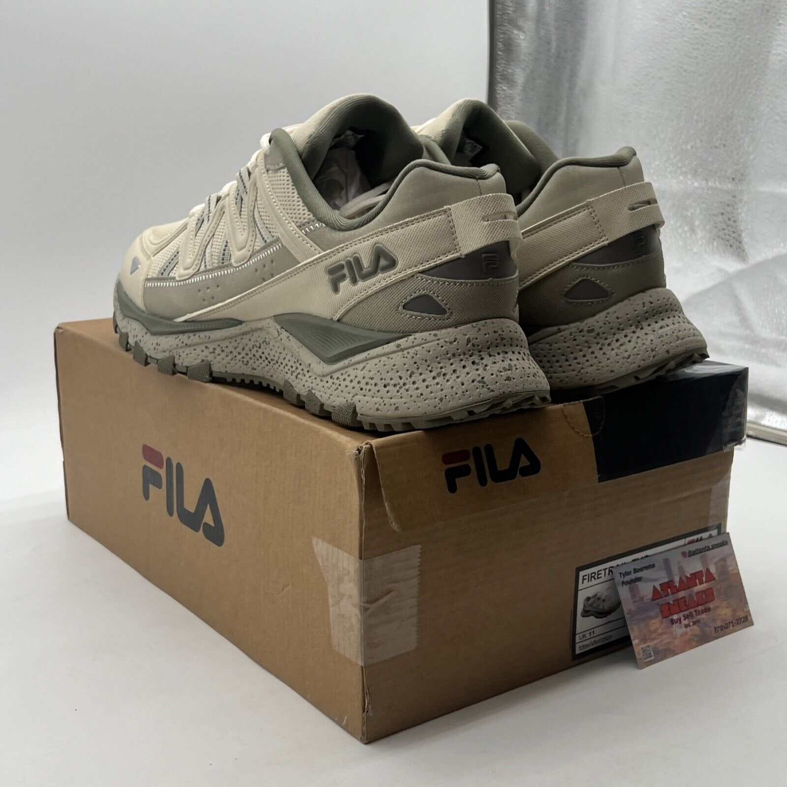 Size 12 - Fila Firetrail Evo Outdoor Shoe Beige | (1JM02581 050)