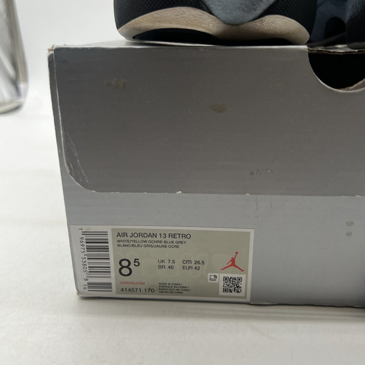 Size 8.5 - Air Jordan 13 Retro Blue Grey (414571-170)