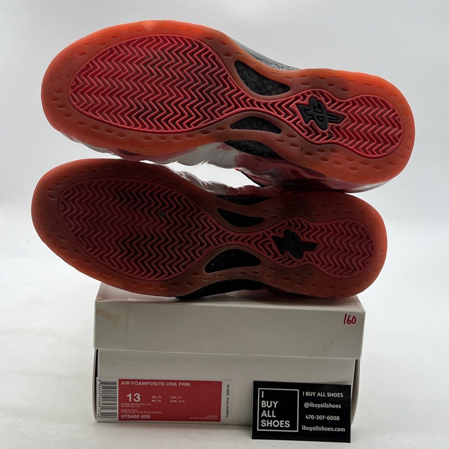 Size 13 - Nike Air Foamposite One Prm Thermal Map (575420-600)