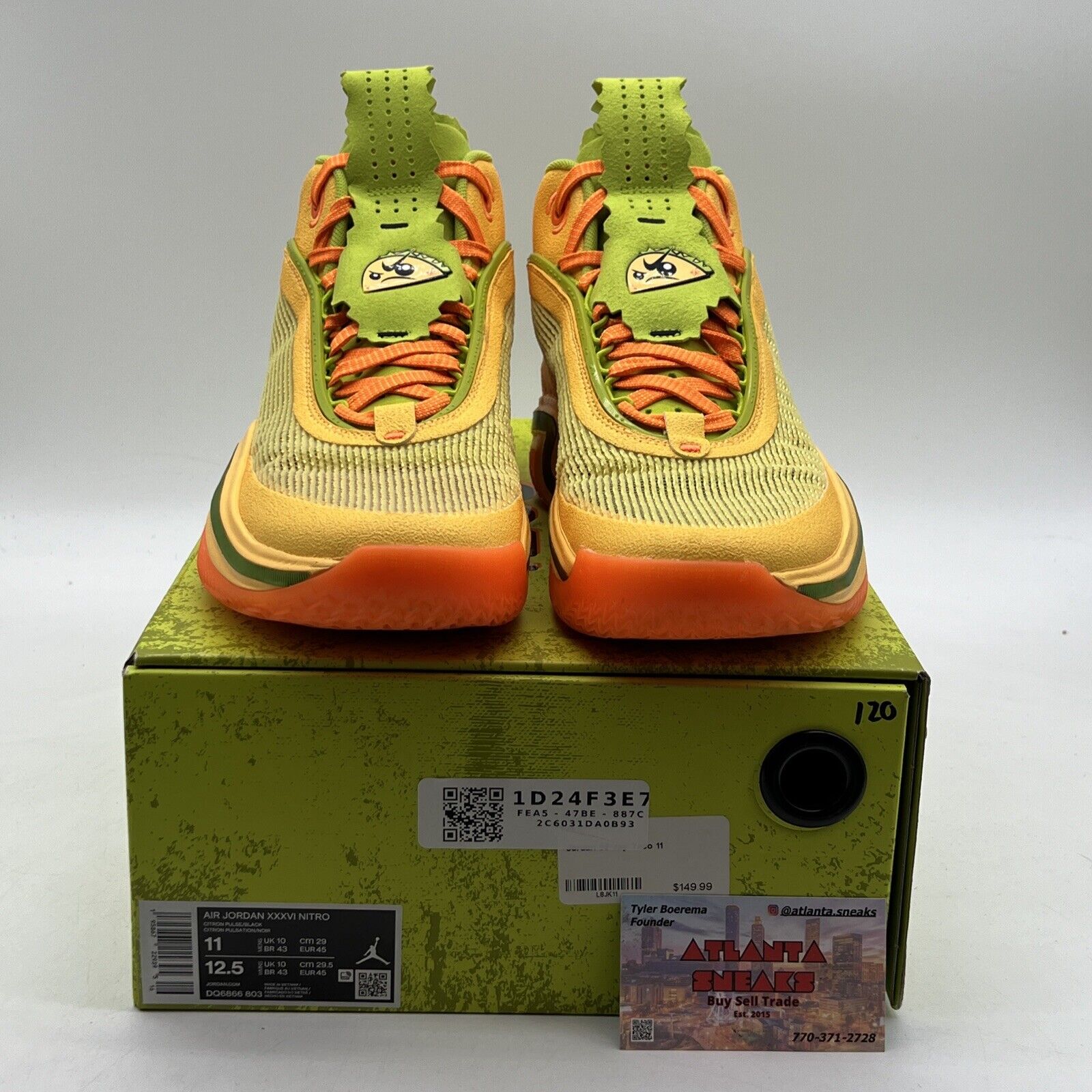 Size 11 - Jayson Tatum x Air Jordan 36 Nitro Taco Jay (DQ6866-803)