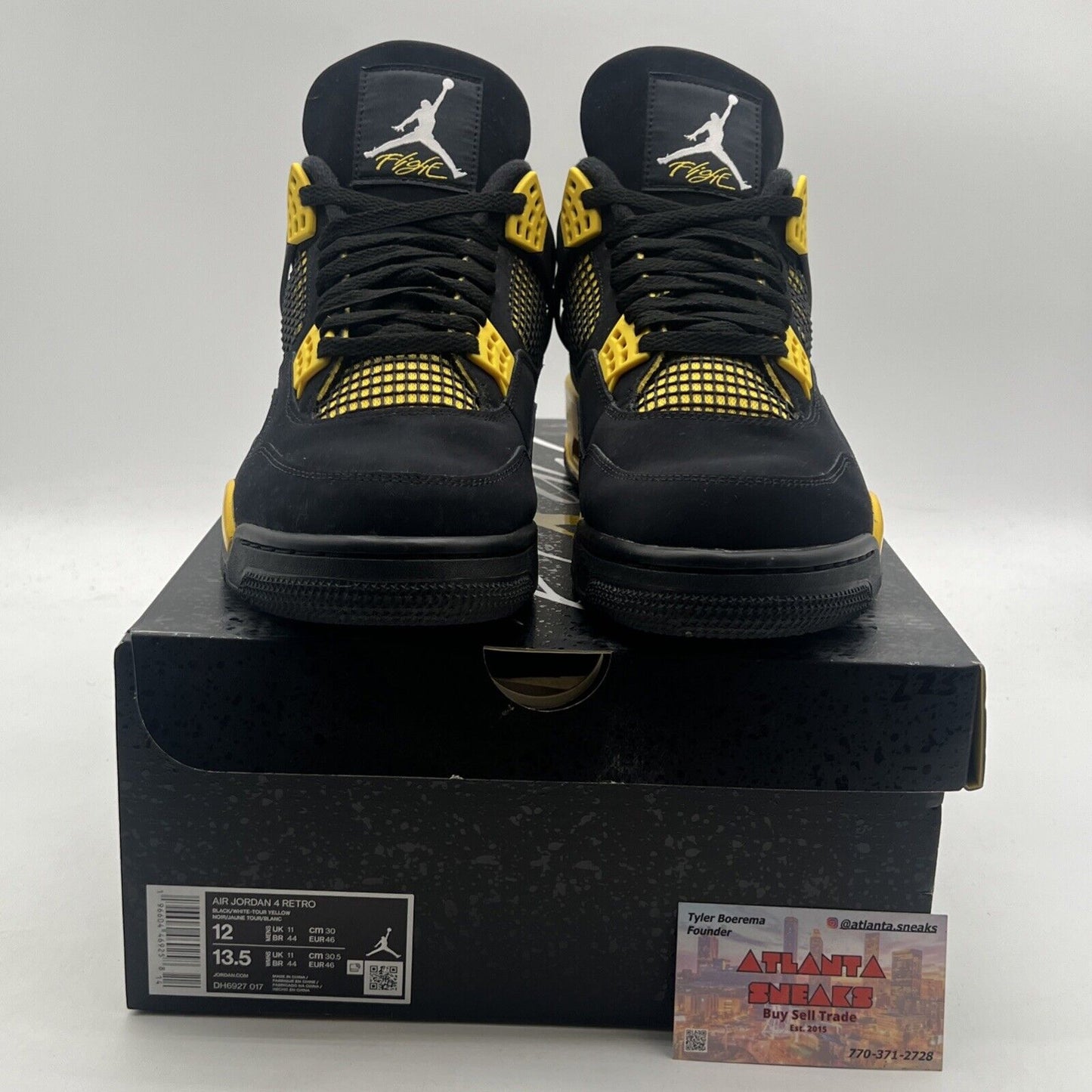 Size 12 - Air Jordan 4 Retro Mid Thunder (DH6927-017)