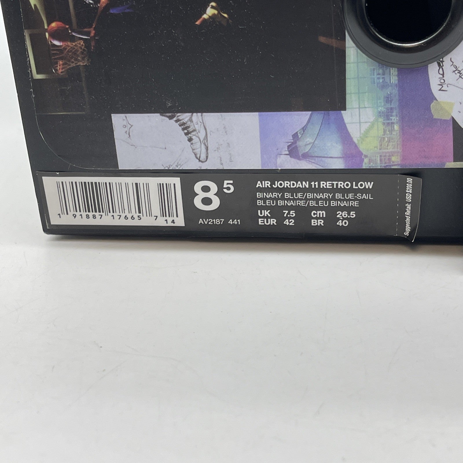 Size 8.5 - Air Jordan 11 Retro Low RE2PECT Blue Suede (AV2187-441)