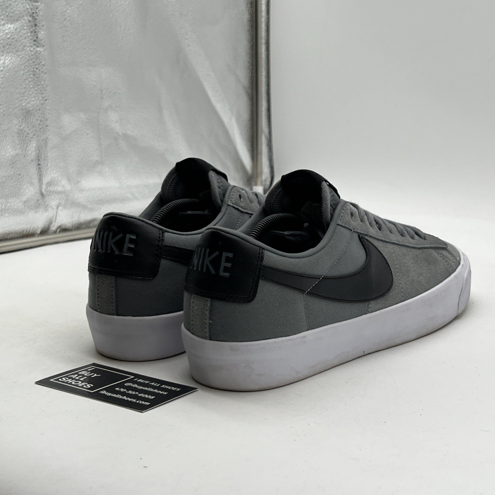 Size 12 - Nike SB Zoom Blazer Low Pro GT Cool Grey Shoes (DC7695-005)