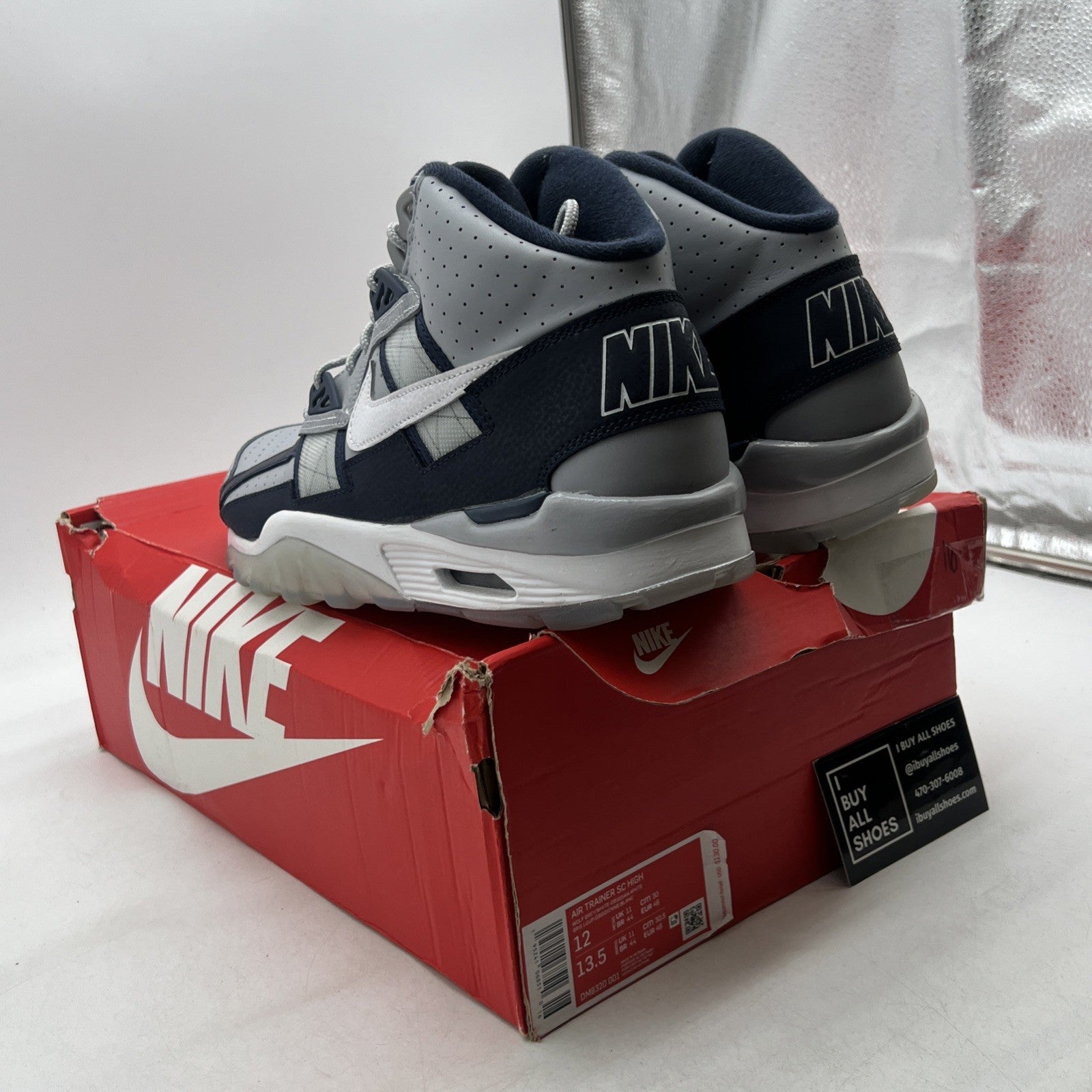 Size 12 - Nike Air Trainer SC High Georgetown (DM8320-001)