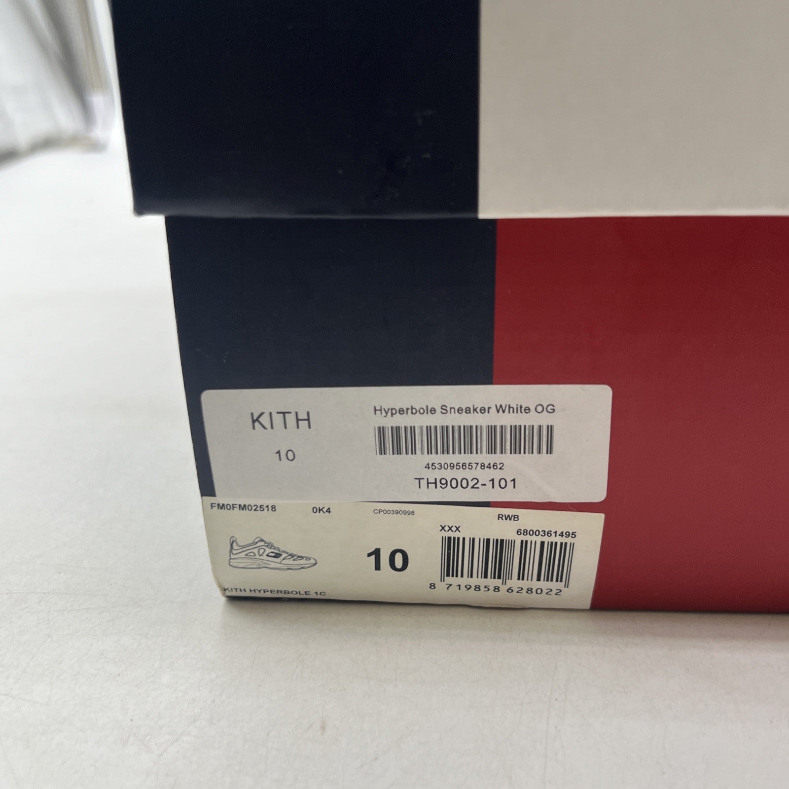 Size 10 - KITH x Tommy Hilfiger Men's Sneakers (TH9002-101)