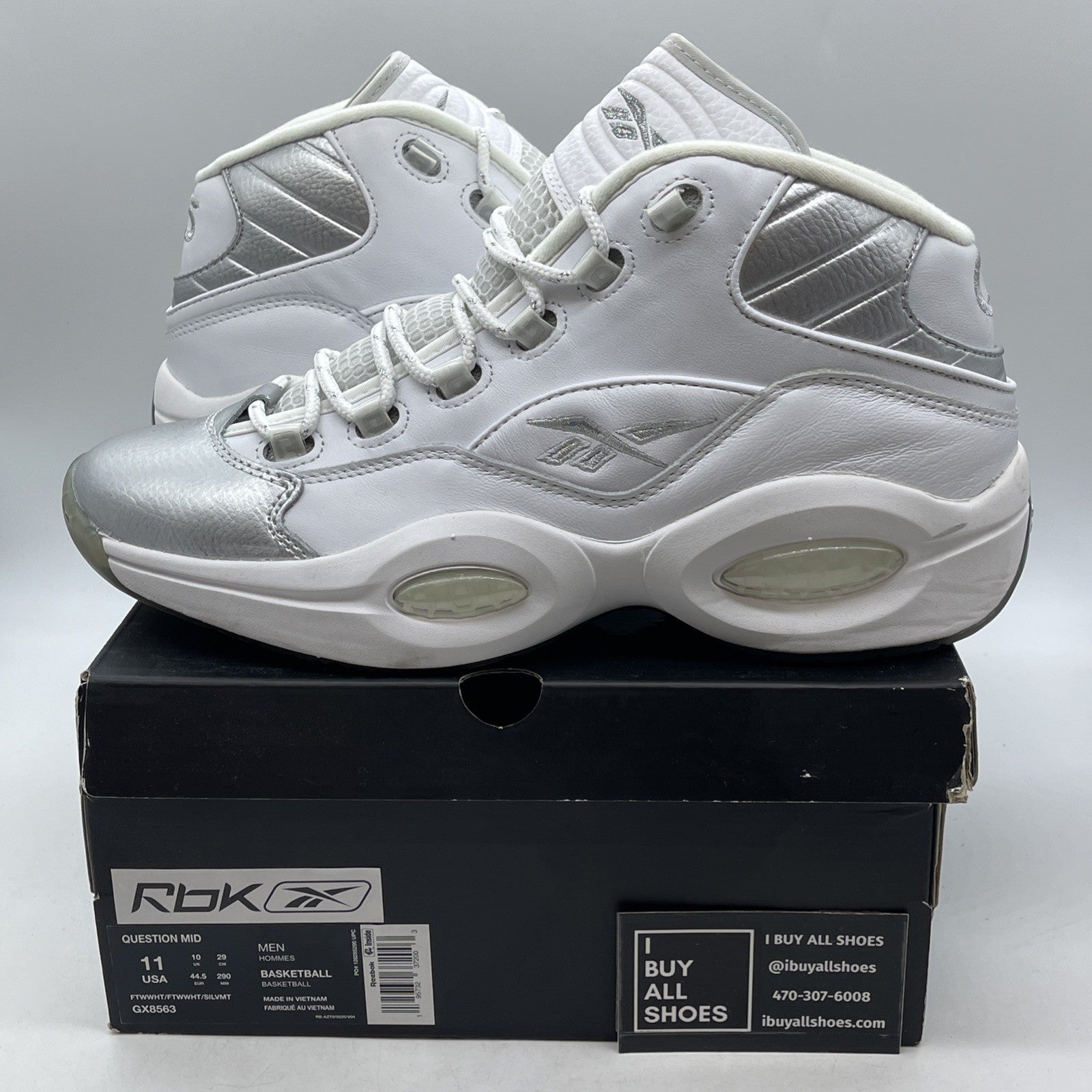Size 11 - Reebok Question Mid 25th Anniversary (GX8563)
