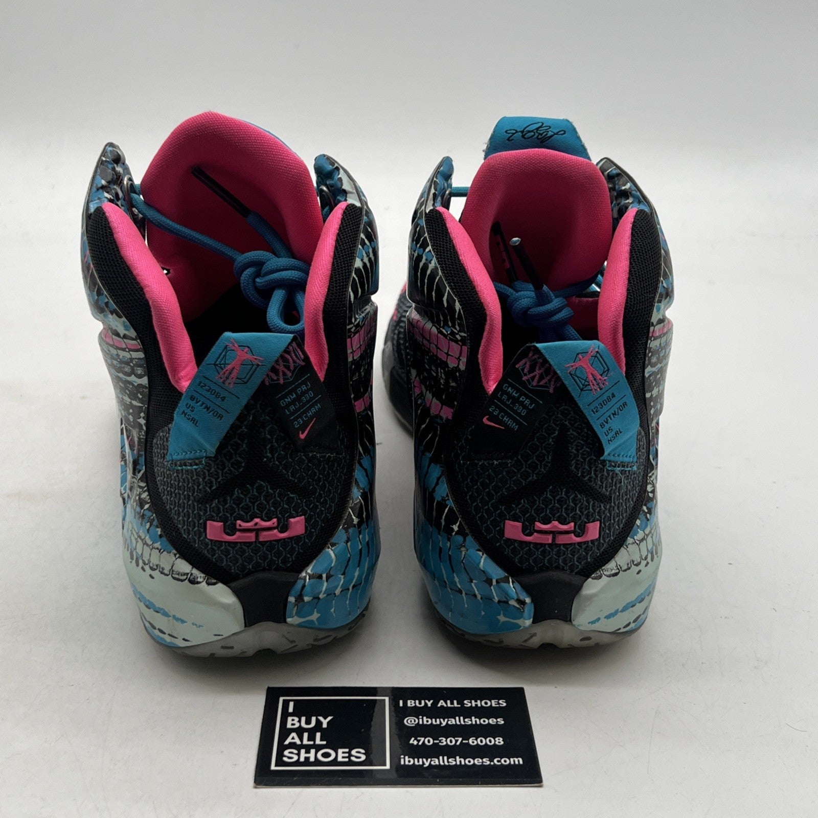 Size 12 - Nike LeBron 12 23 Chromosomes (684593-006)