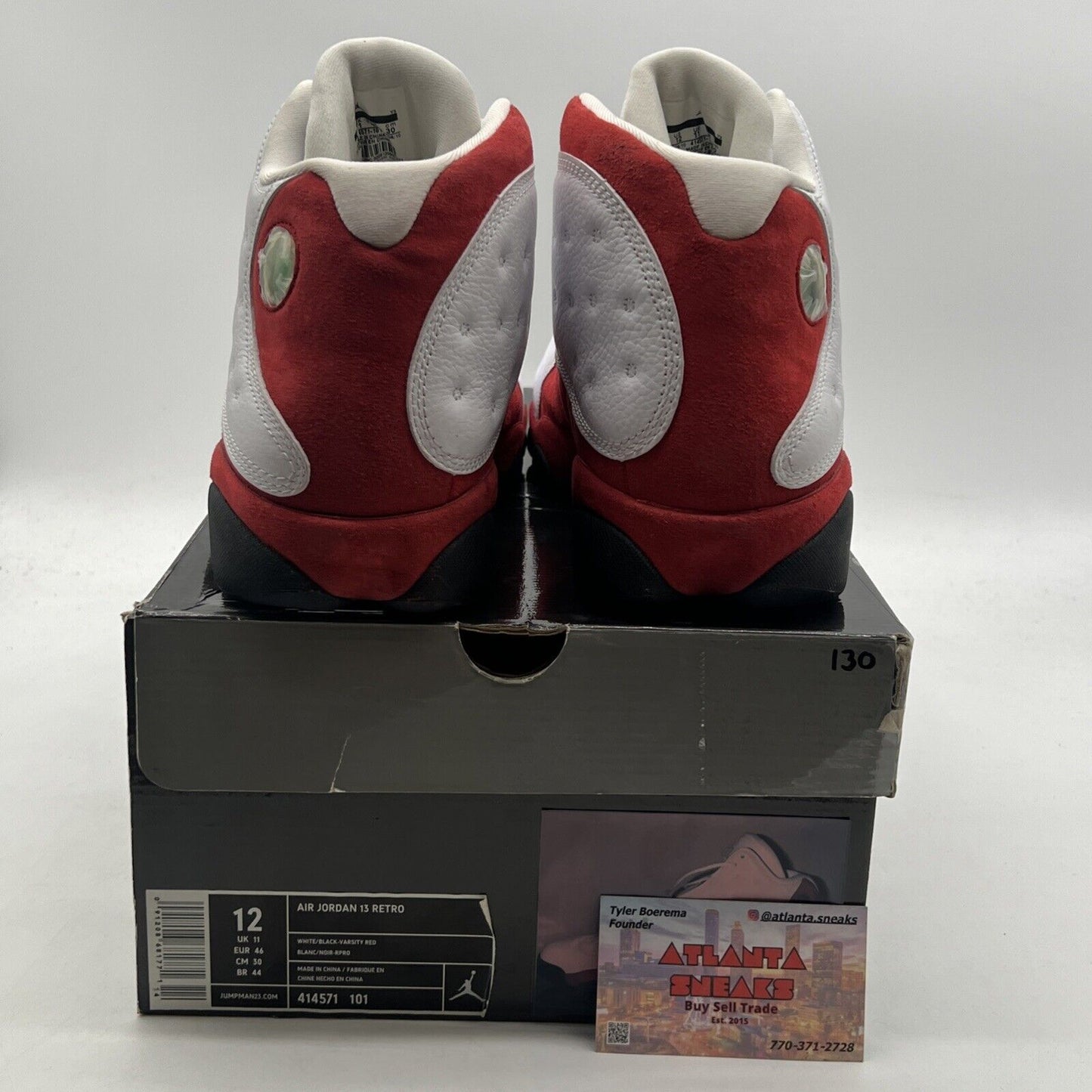 Size 12 - Air Jordan 13 Retro 2010 Cherry (414571-101)