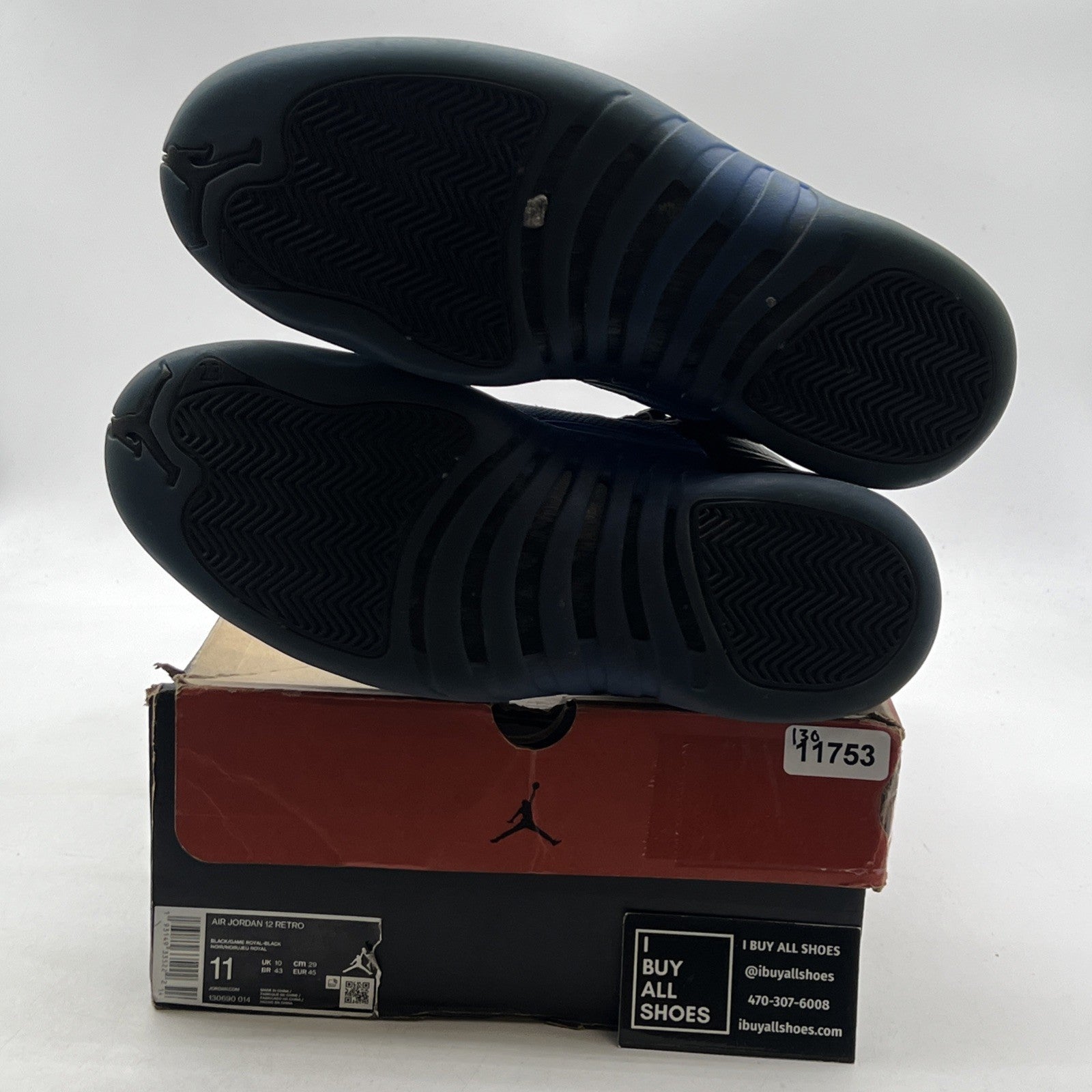 Size 11 - Air Jordan 12 Retro Game Royal (130690-014)