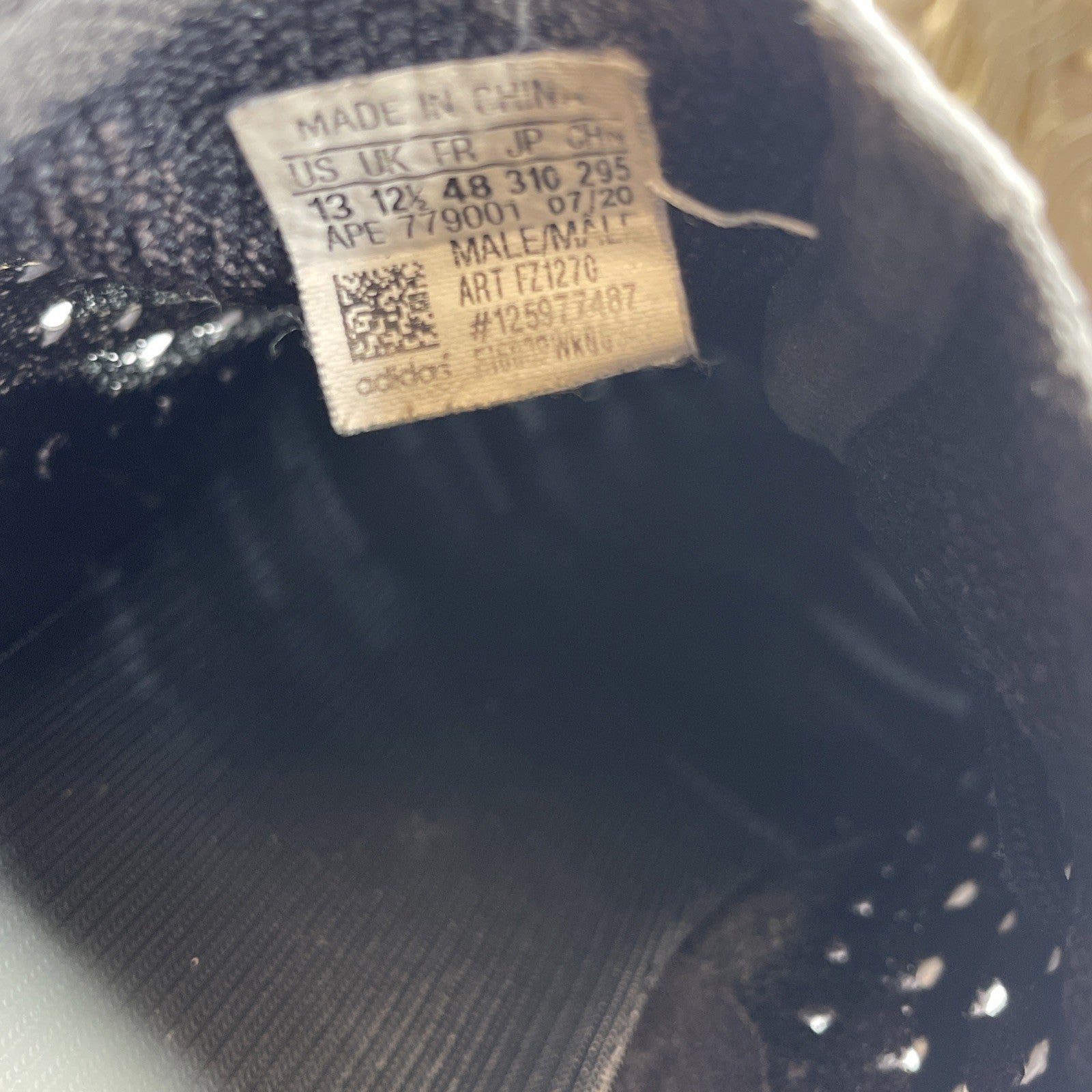 Size 13 - adidas Yeezy Boost 380 Onyx Non-Reflective Black Brown (FZ1270)