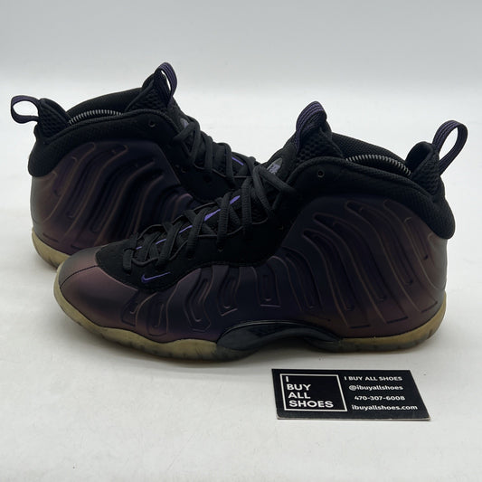 Size 6.5Y - Nike Little Posite One Mid Eggplant (644791-005)