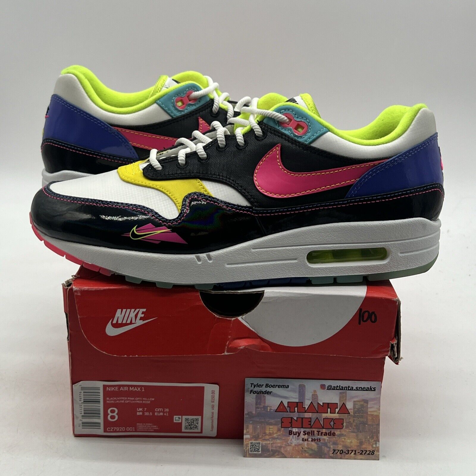 Size 8 - Nike Air Max 1 90s Water Sports (CZ7920-001)